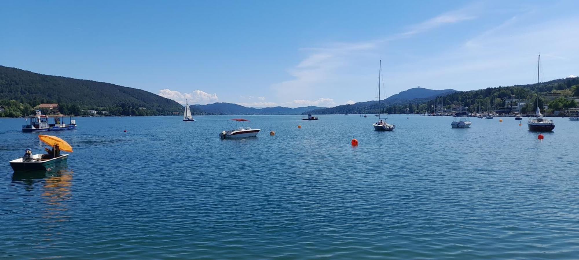 Glanz Und Gloria Velden! Woerthersee In 5 Min Zu Fuss Erreichbar! Velden am Worthersee Bagian luar foto